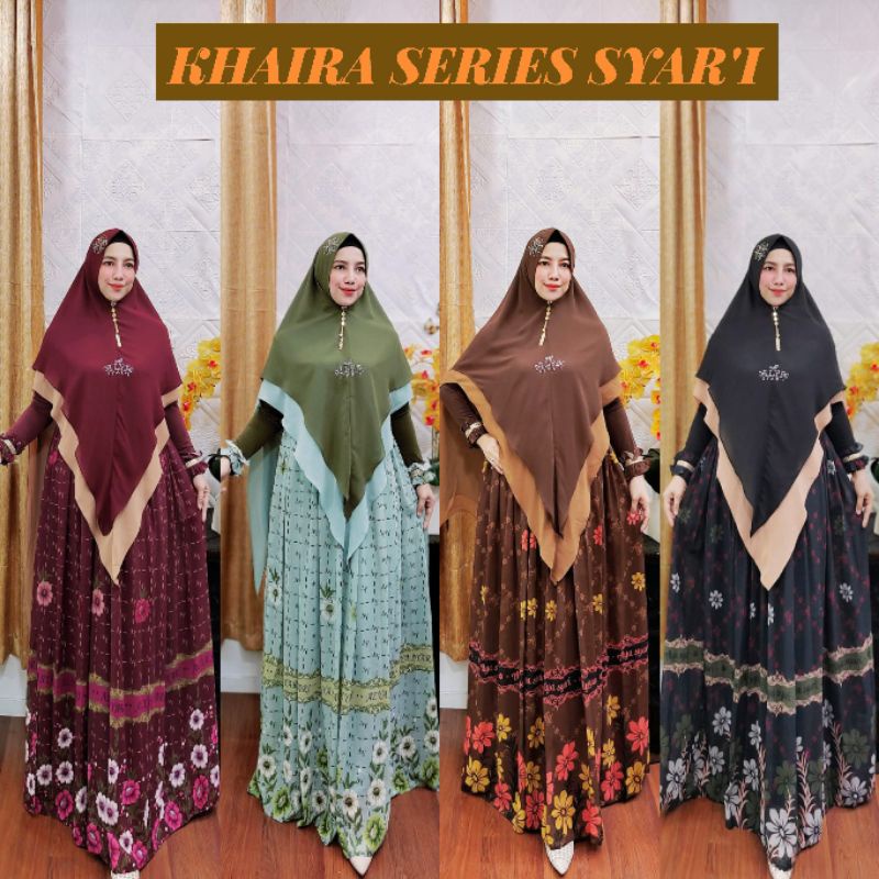 KHAIRA SERIES SYAR'I BY ALYA