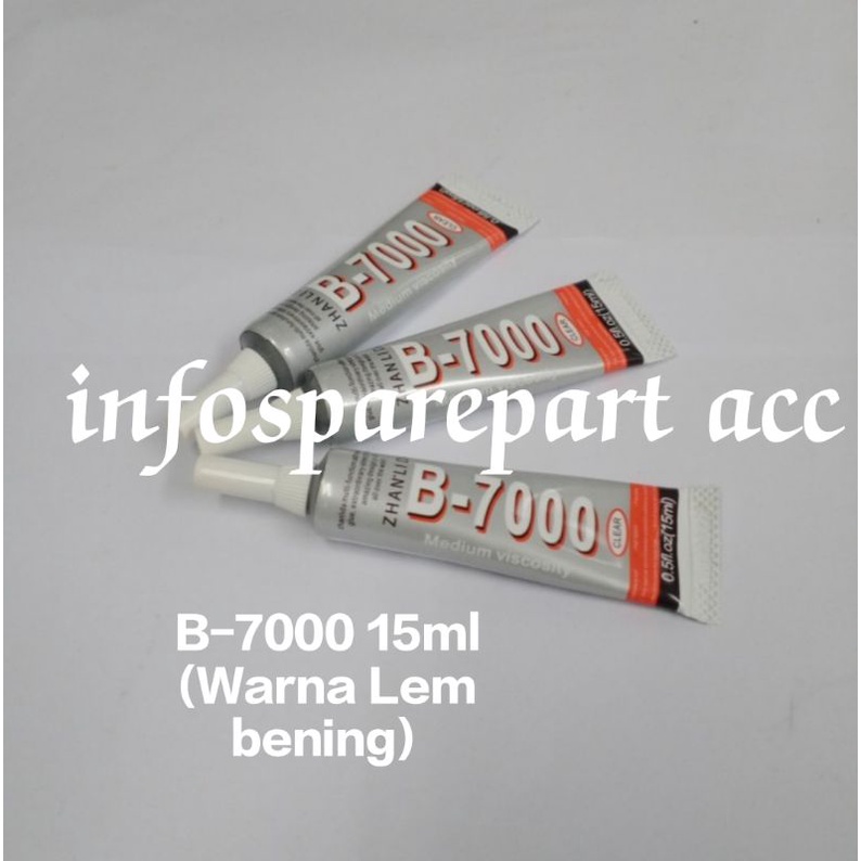 

Lem b7000 15ml perekat lcd backdoor Touchscreen