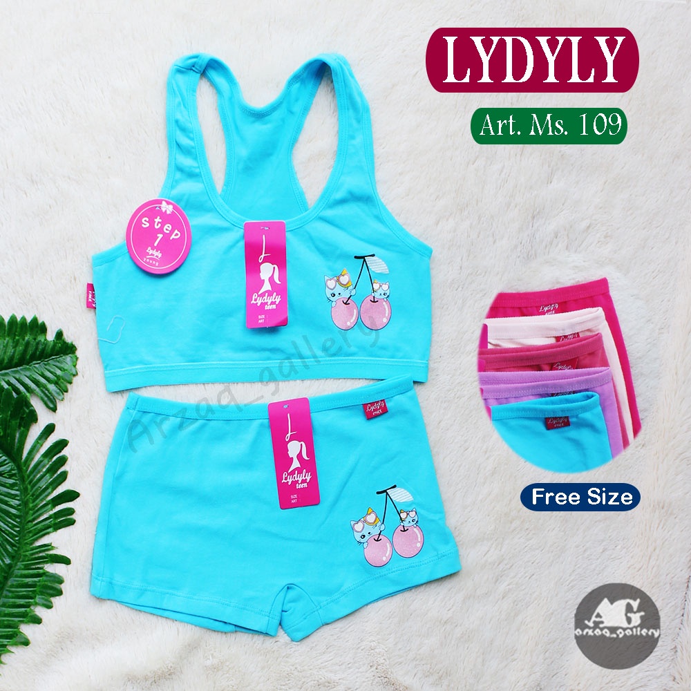 Setelan Miniset Anak Lydyly MZ 109 Miniset Lydyly MZ109 Kaos Dalam Anak | Tangtop Anak