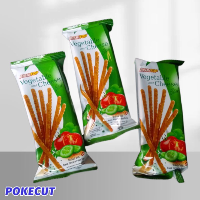 

Biskuit vegetable stick atau biskuit sayur 50 g
