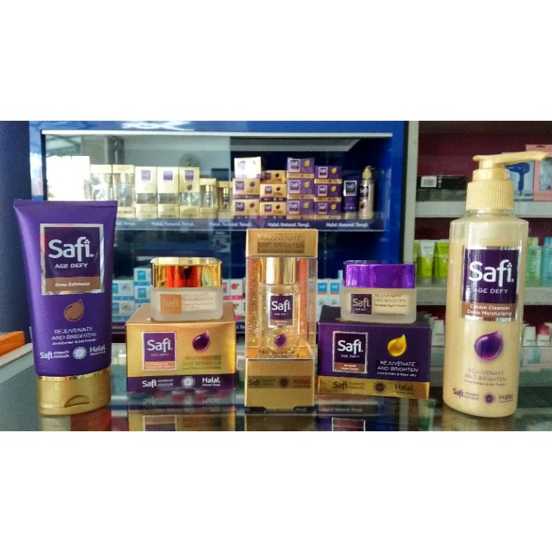 SAFI AGE DEFY PAKET SKINCARE ANTI AGING
