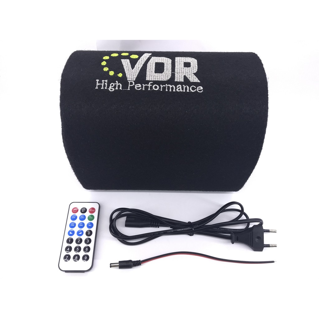 TERBARU~Speaker Bluetooth VDR V-4100BT 5 inch Super Mega Bass Full Control + Remote FM Radio