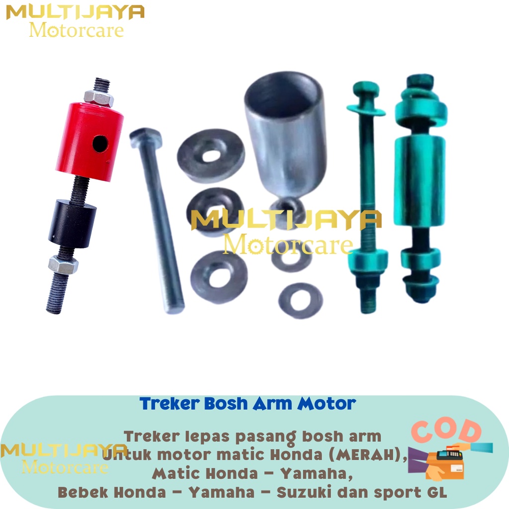 Treker Bosh Arm Motor Matic Bebek Sport | Alat Bongkar Pasang Bosh Swing Arm Motor