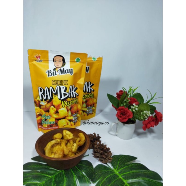 

KAMAYU.CO || KERIPIK RAMBAK PISANG by Bu May 200 gram