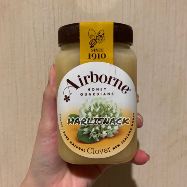 

Airborne Clover Honey NEW ZEALAND 500 gr