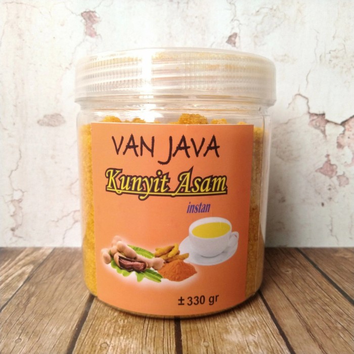 

Terbaru Kunyit Asam / Asem Bubuk Instan VAN JAVA 330 Gram
