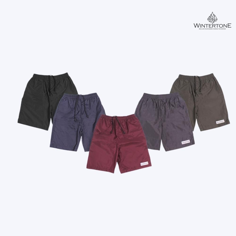 Celana Pendek Boxer Parasut Wintertone Distro Premium Unisex Pria Wanita