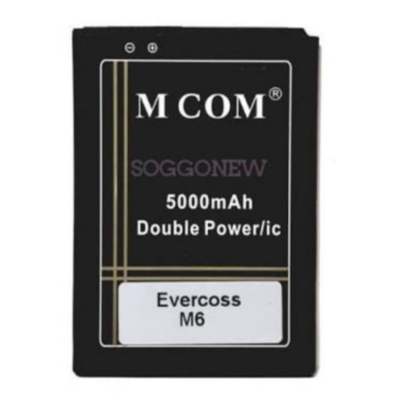 Battery Batre Baterai Double Power Mcom Evercoss M6A