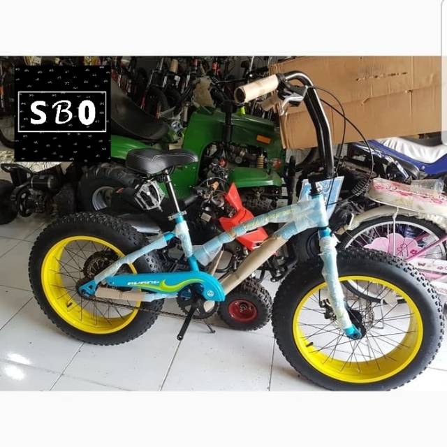 Avand Fatbike 20 inch Fullbike Free Ongkir