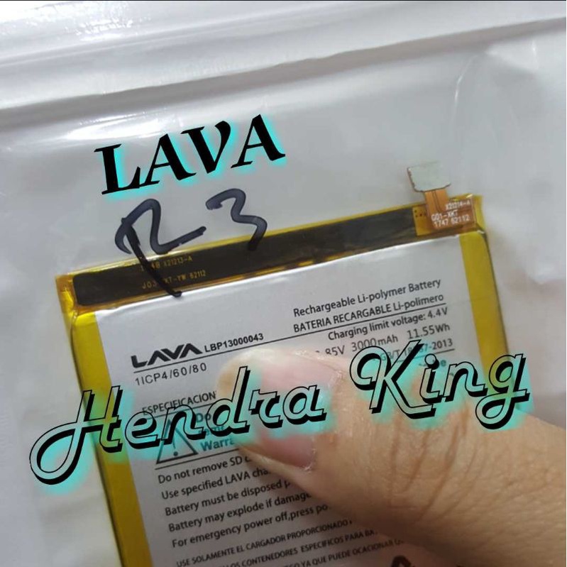 Baterai lava iris R3