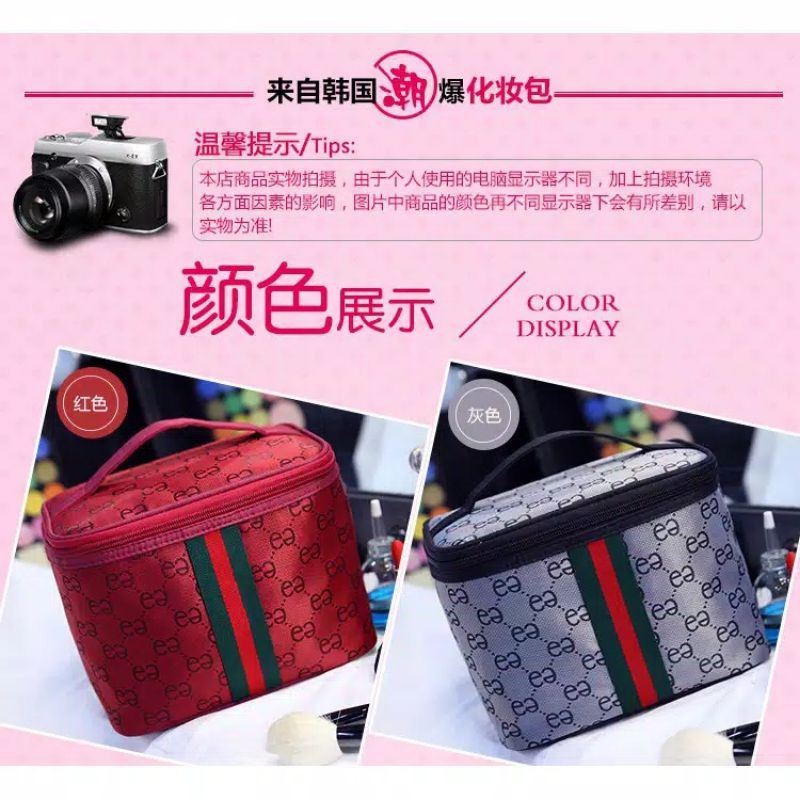 TAS MAKE UP POUCH MULTI FUNGSI IMPORT