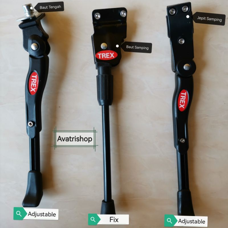 Standar Sepeda | Standar Samping Sepeda | Standar Samping MTB | Standar Samping Sepeda Gunung | Stan