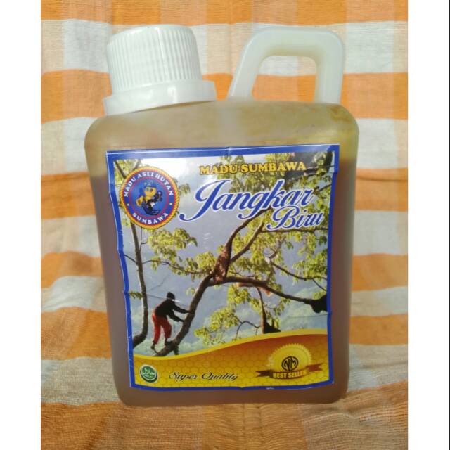 

Madu Hutan Sumbawa Hitam Jangkar Biru