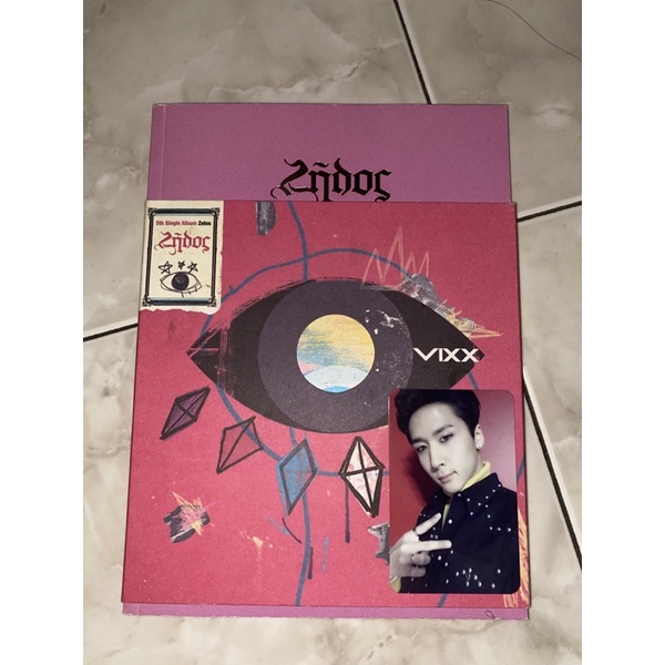 VIXX ZELOS ALBUM UNSEALED PHOTOCARD PC RAVI