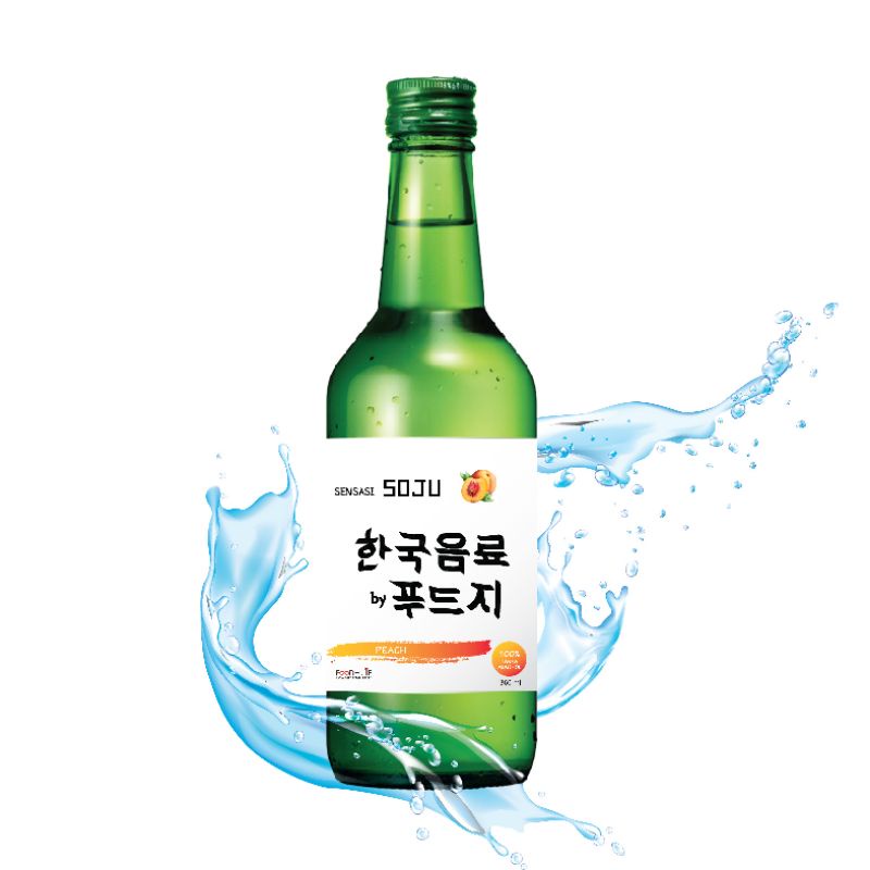 

SOJU HALAL - TANPA ALKOHOL - Rasa Peach