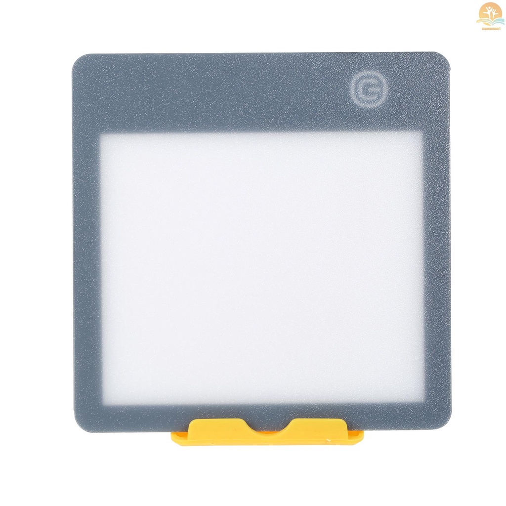 Portable Energy Light  UV-Free 10000 Lux LED Bright Lamp Light Pad Tracing Board 3-Level Adjustable Brightness with Stand Natural Sunlight Table Lamp for Home Office Use