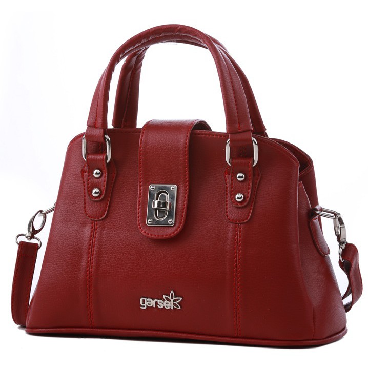 Tas Bahu Salempang Wanita Marun Garsel Original FDU 5156
