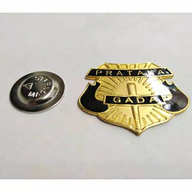 Pin Wing Lencana Gada Pratama Security Magnet