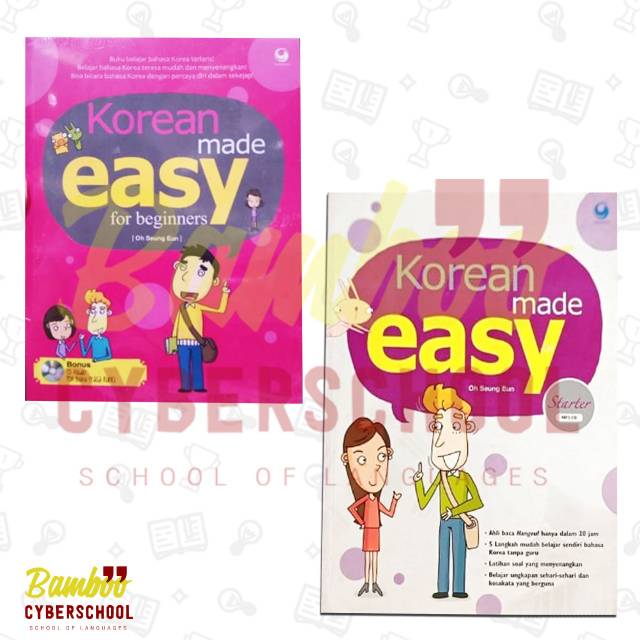 Buku korea korean made easy for beginners grosir
