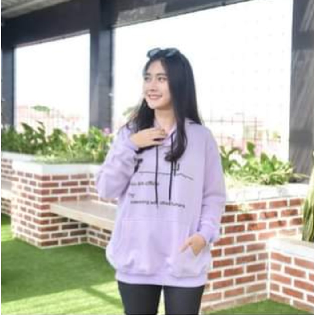 FenishaStore Sweater Hoodie Pria Dan Wanita Unisex YOU ARE OFFLINE  Bisa Bayar Ditempat COD