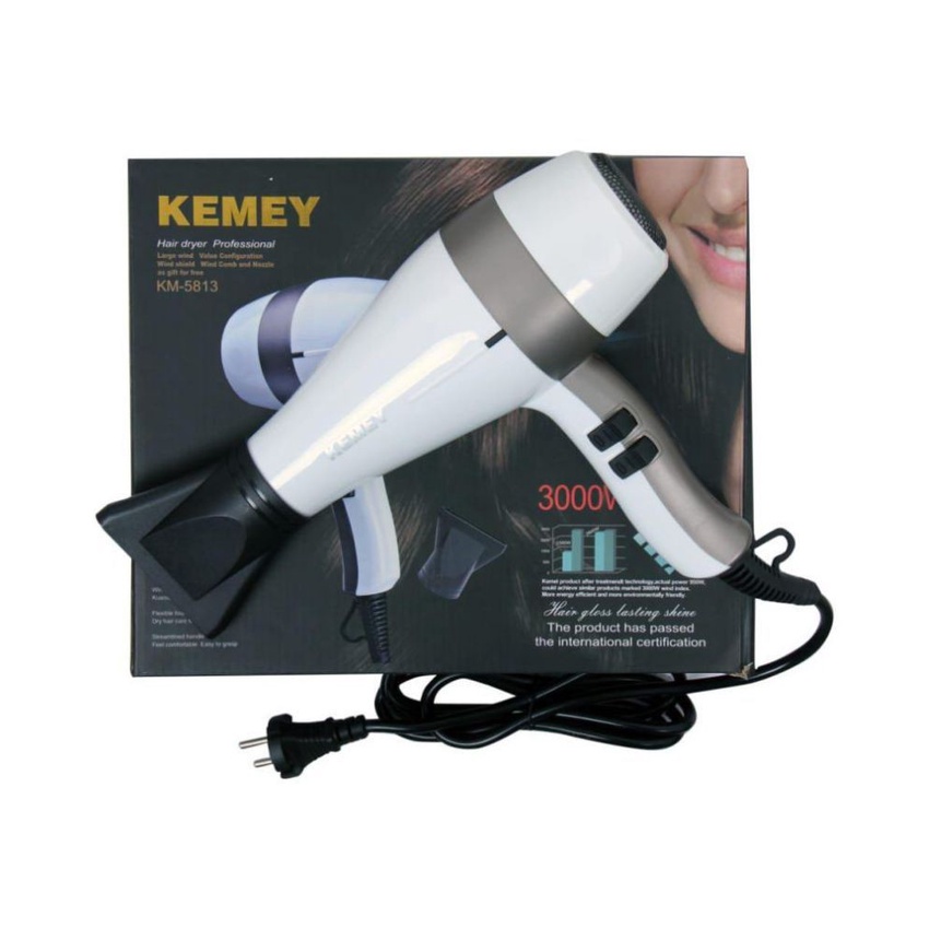 KEMEI HAIR DRYER 5813 PROFESSIONAL HAIRDRYER PENGERING RAMBUT