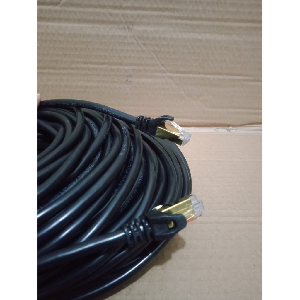 NYK Kabel LAN Cat7 RJ45 30Meter SSTP 10Gbps -Kabel internet cat7 30m