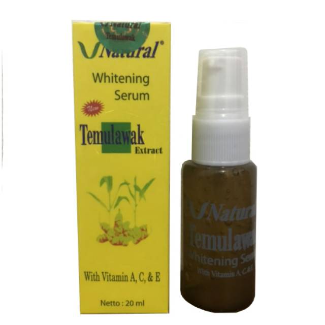 SERUM TEMULAWAK V NATURAL BPOM ORIGINAL / SERUM TM VNAT ORI