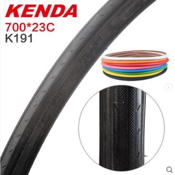 Jual Ban Luar Kenda 700 x 23c HITAM Ban Luar Sepeda Balap Ban Luar