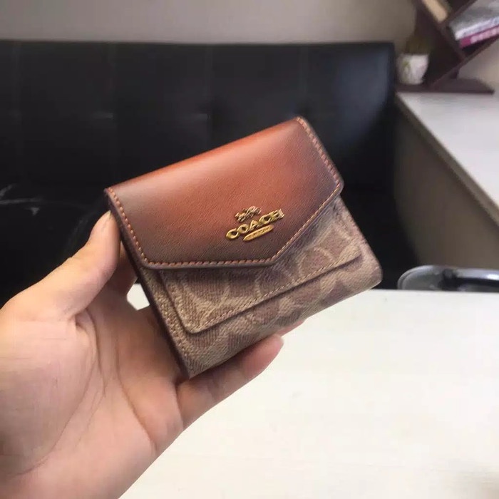 Ready Stock Dompet Wanita Factory coc 31548 Coc Small Wallet In Colorblock tas wanita import