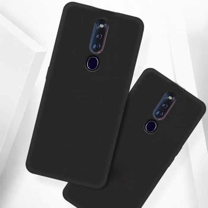 Soft Case Jedel Black Matte Realme 2 3 5i Pro C2 C3 C11 C12 C15 Silicone Slim Back Cover OCEANMART Ocean Mart Murah Grosir