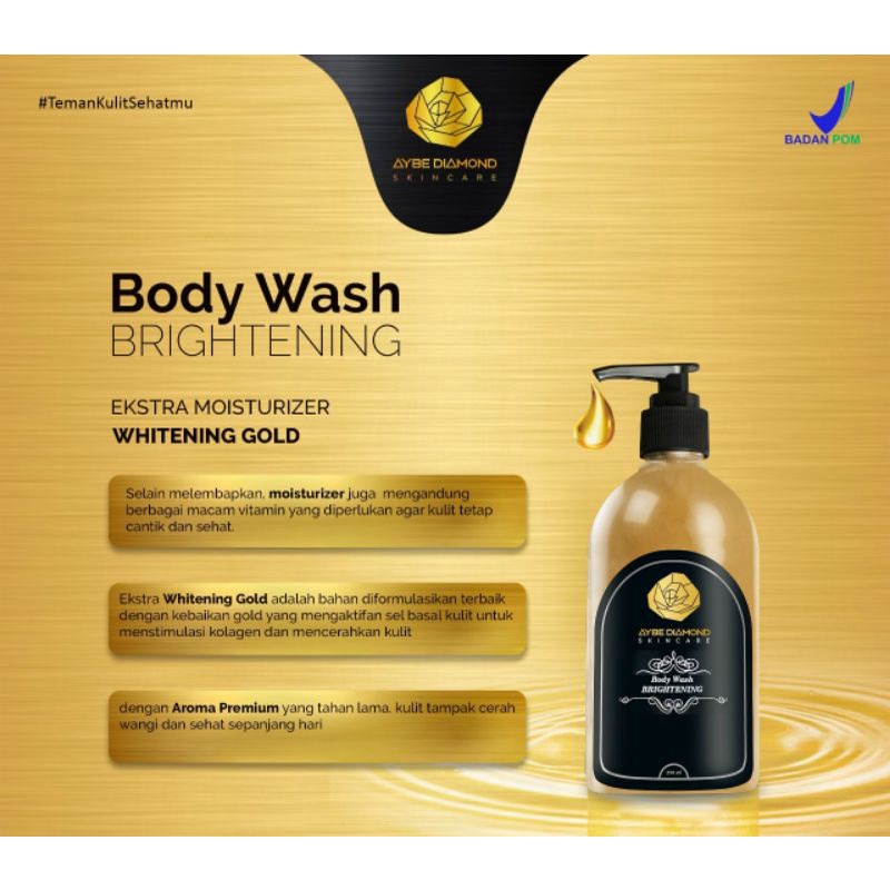 BODY WASH AYBE (SABUN PEMUTIH) FREE HADIAH
