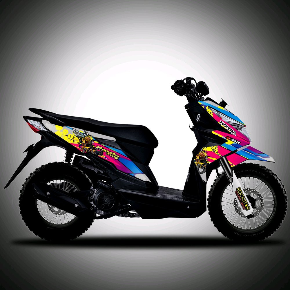 Jual Decal Striping Honda Beat Street Bukan Aerox Nmax Freego Fino Klx Ninja Berkualitas Indonesia Shopee Indonesia