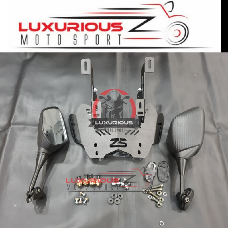 braket serpo nmax spion mhr r25 nmax 155 spion r25 nmax lama