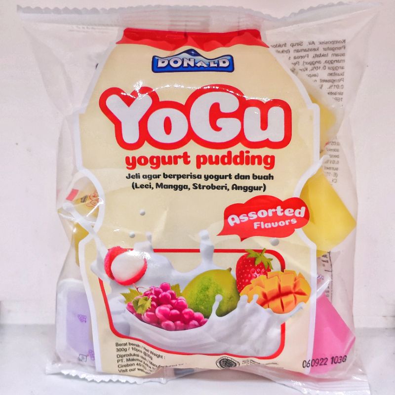 

[TERMURAH] YOGU YOGURT PUDING /10Pcs/RASA ANGGUR / LECI / STAWBERRY 320 gr.[Anda Belanja Anda Beramal]