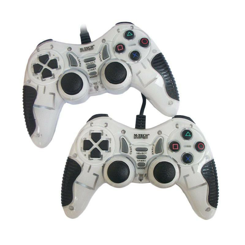 GAMEPAD TURBO DOUBLE M-TECH MT-8200 - GAMEPAD DOUBEL TURBO M-TECH USB