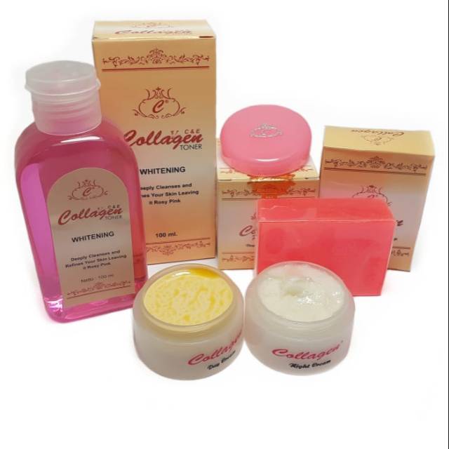 PAKET COLLAGEN ORI 4in1 ( cream,sabun,toner)