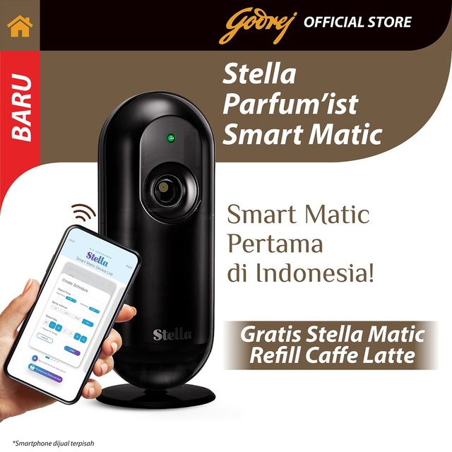 Stella Alat Parfum’Ist Smart Matic Device Set