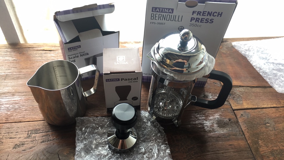 Tamper Rokpresso Latina Pascal Sta-3349 Black (original)