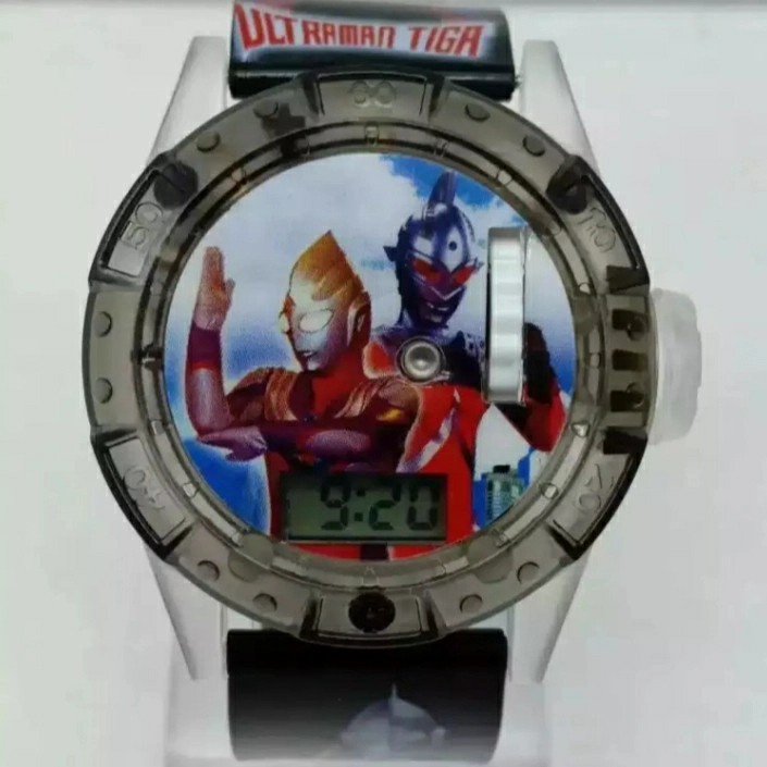 JAM TANGAN ANAK MUSIK LASER PROYEKTOR ULTRAMEN