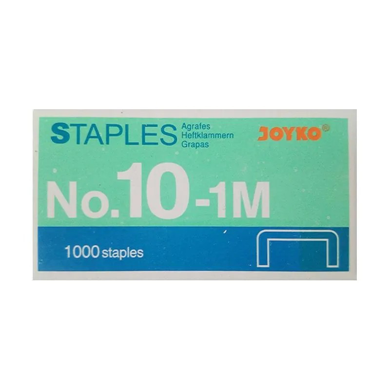 

ISI STAPLES JOYKO NO.10-1M REFILL STAPLES JOYKO (ISI STAPLER KECIL)