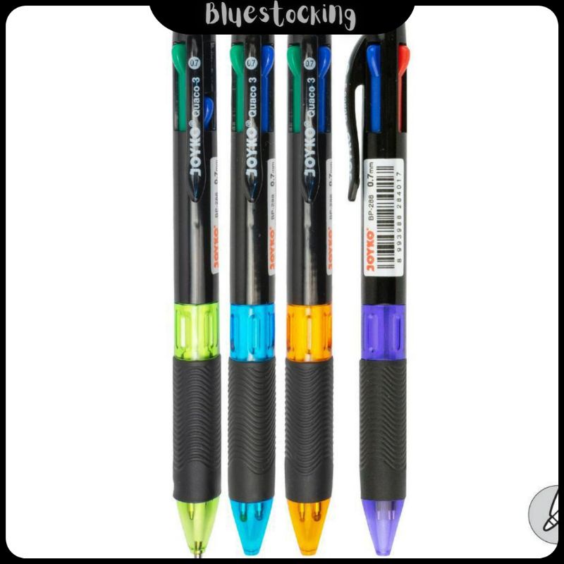 

PULPEN JOYKO 4 WARNA BP-213 QUACO SATUAN