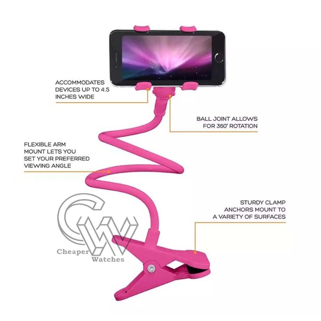 Cheaper-LazyPod 2 Lazy Pod Clip Phone Holder Jepit Narsis Termurah