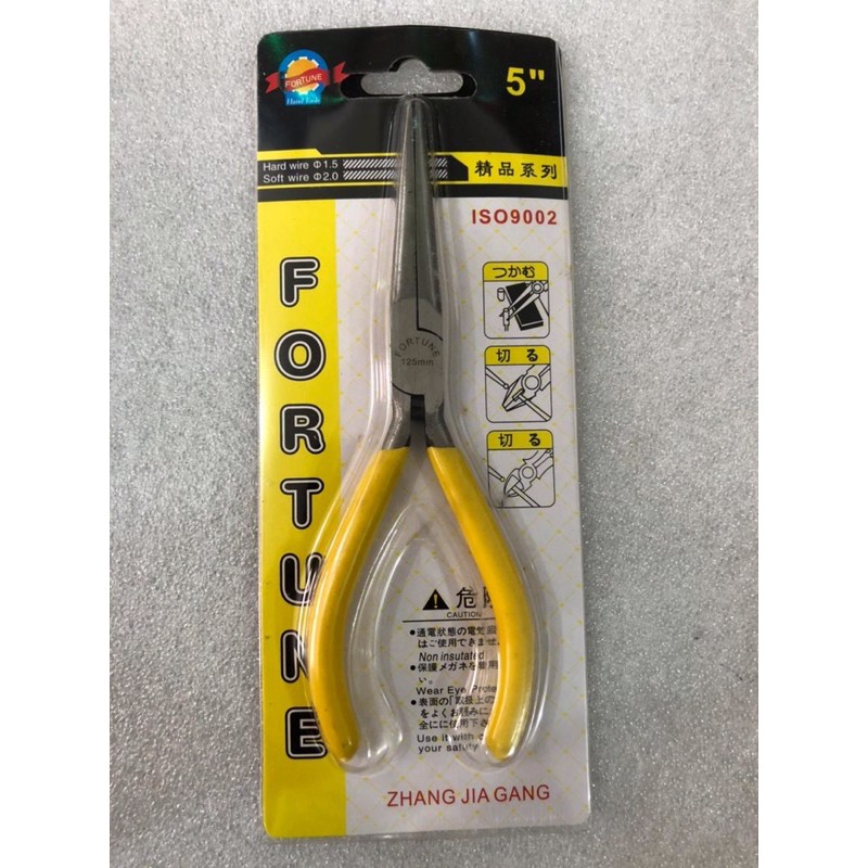 Tang Lancip 5&quot; FORTUNE PANJANG Long Nose Plier 5 inch panjang