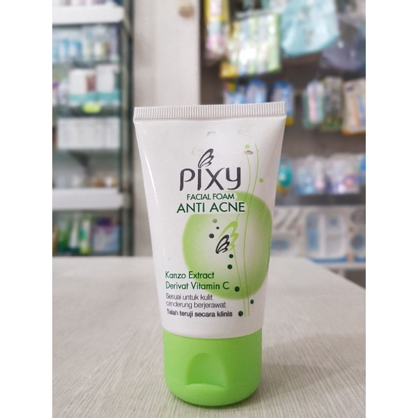 Fixy Facial Foam Anti Acne 40g / Sabun Wajah / Sabun Pixy