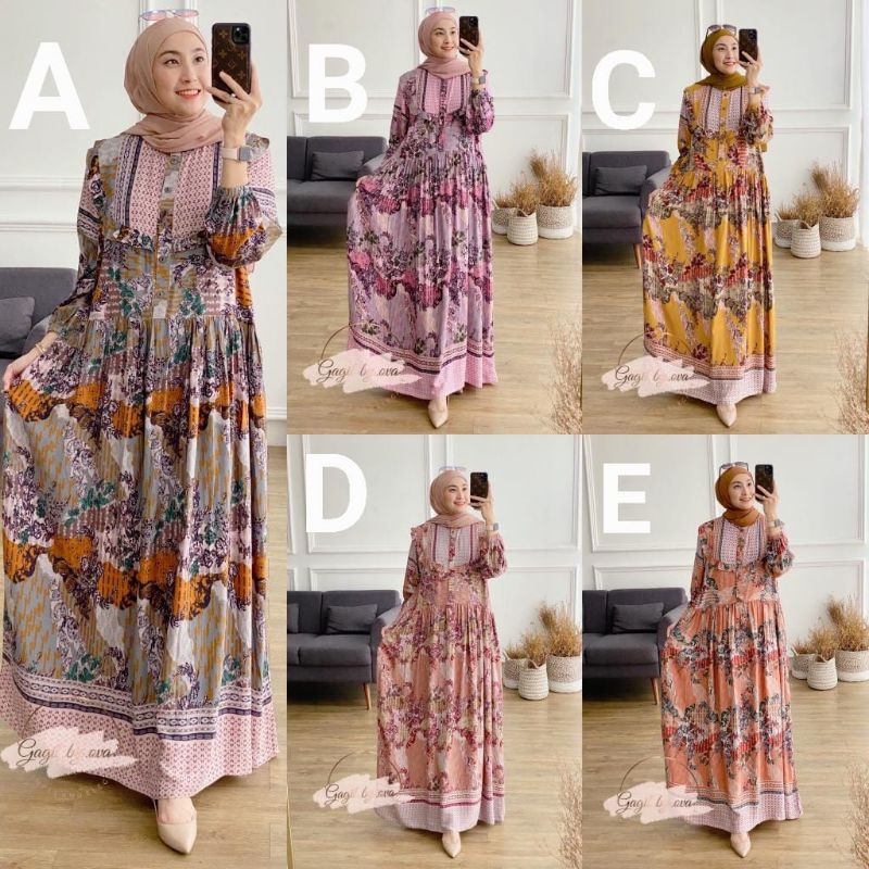 DRESS AQISYA ORIGINAL GAGIL FASHION BY OVA