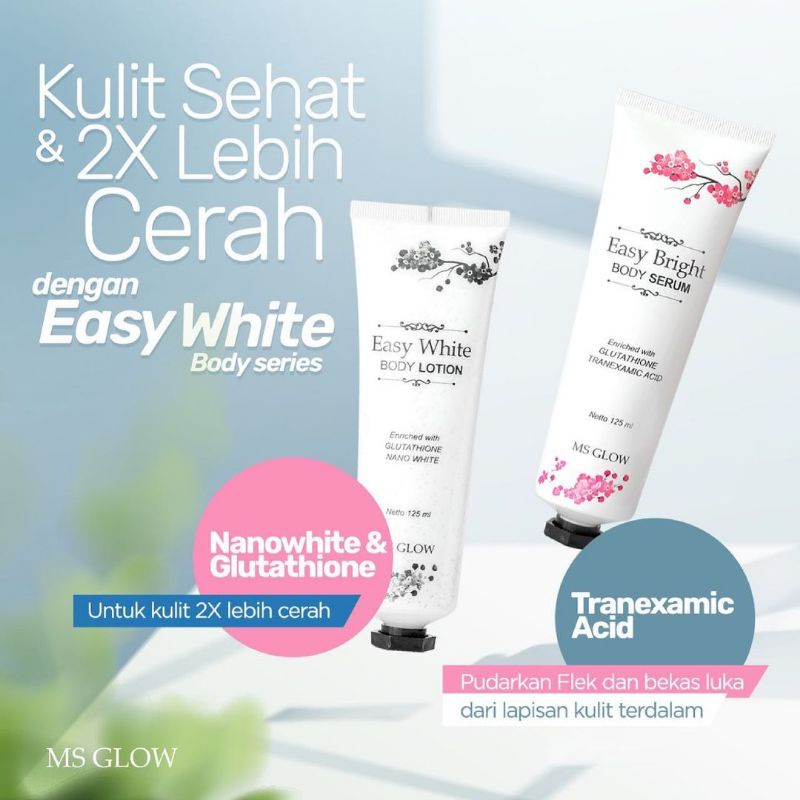 MS GLOW BODY SERIES / BODY LOTION / HAND BODY DAN BODY SERUM
