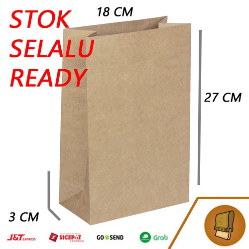 

Kantong Kertas Coklat Polos Samson A3 43x30cm Packing Kertas Cokelat Polos Murah