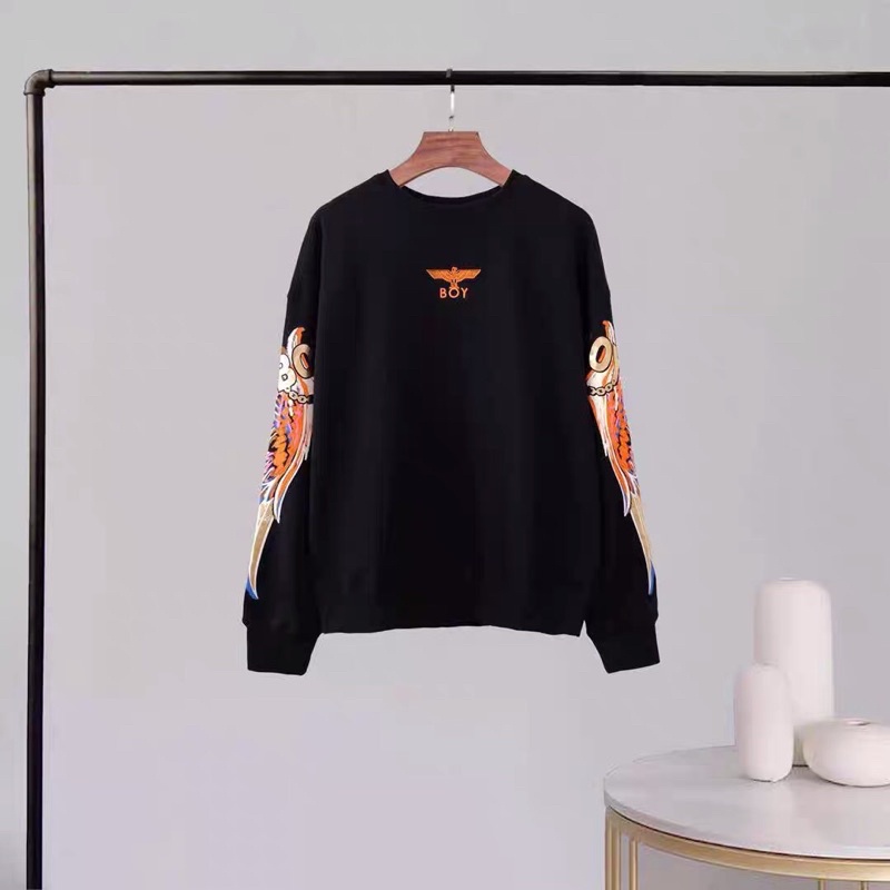 BOY66 SWEATER BOY LONDON PRIA WANITA ASIA EROPA BIG WINGS