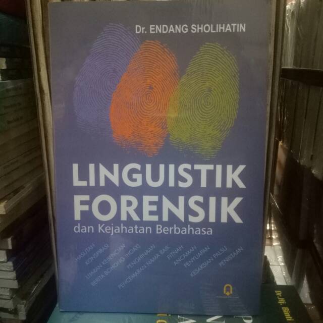 LINGUISTIK FORENSIK DAN KEJAHATAN BERBAHASA