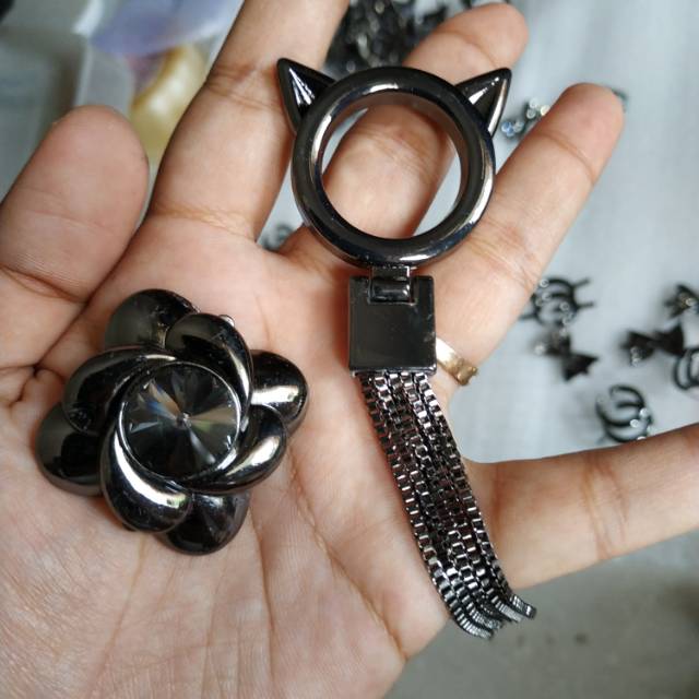 Aksesoris Bros tas black besar